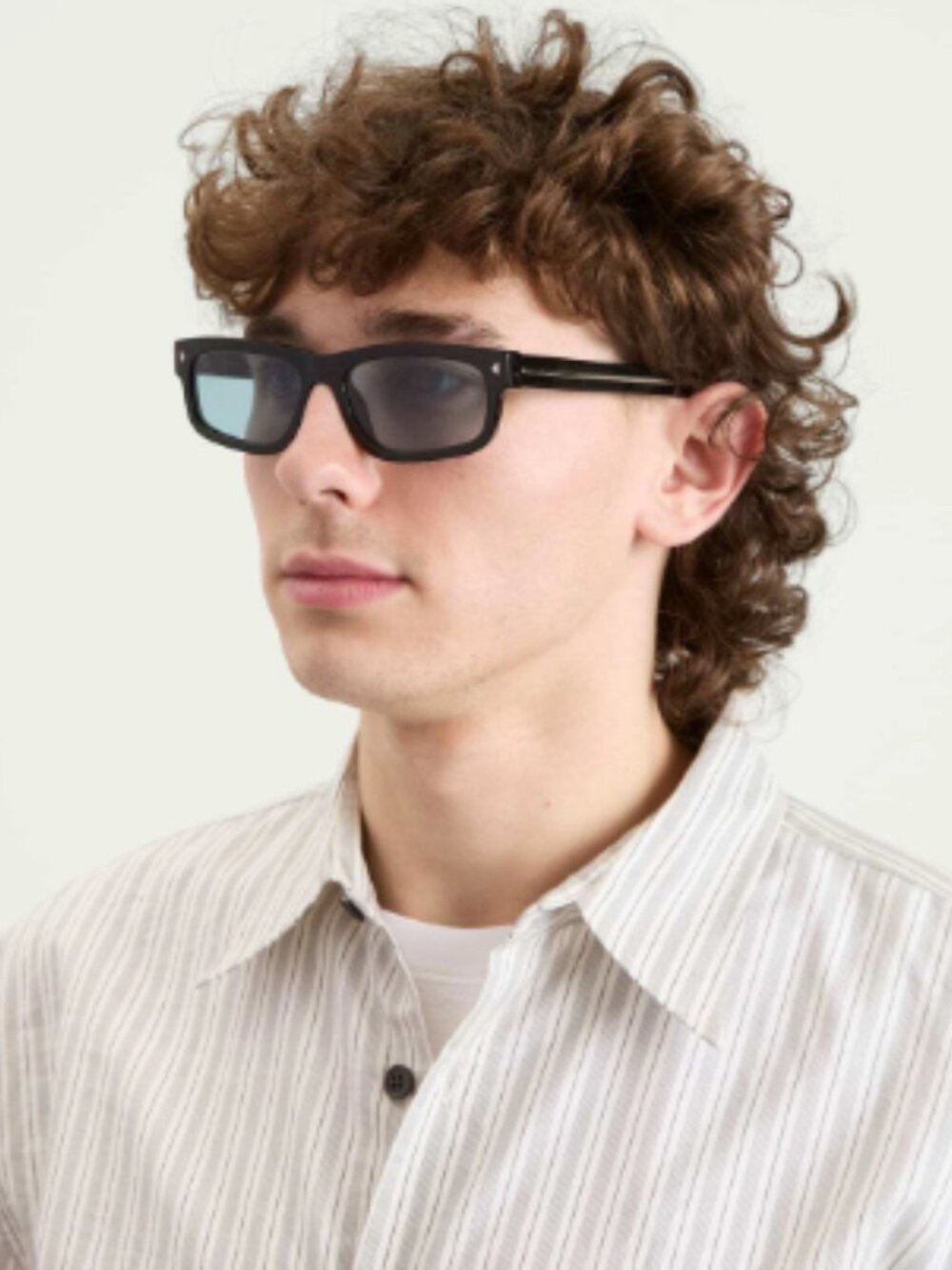 NEW Prada PRB11S Rectangle Sunglasses  SUNGLASSES PR B11S 16K60P